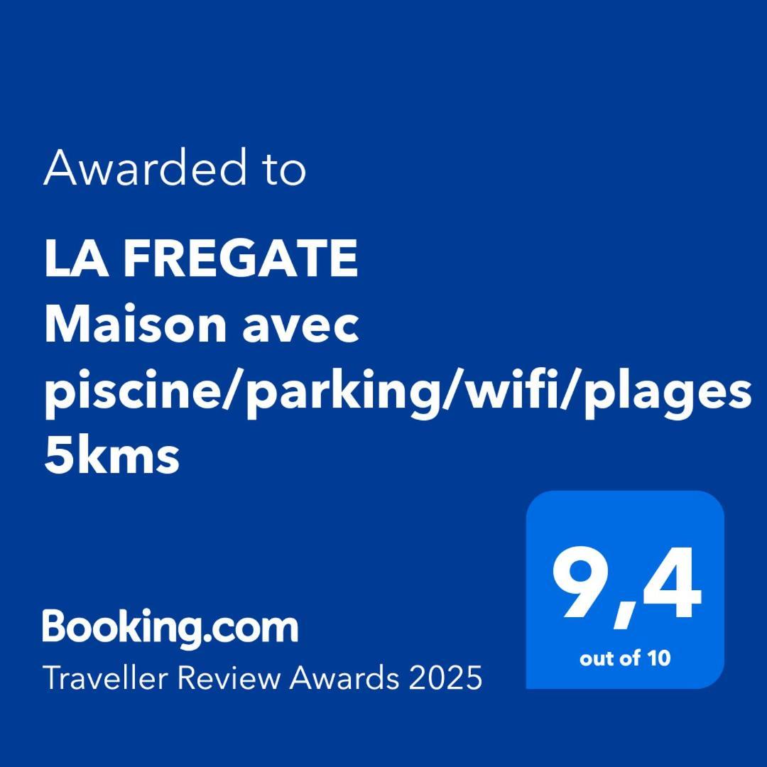 La Fregate Maison Avec Piscine/Parking/Wifi/Plages 5Kms Les Mathes Exterior foto